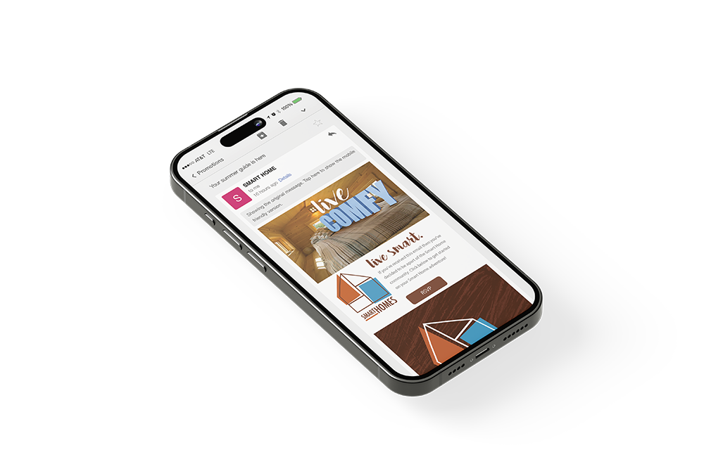 Smart Homes Email Blast